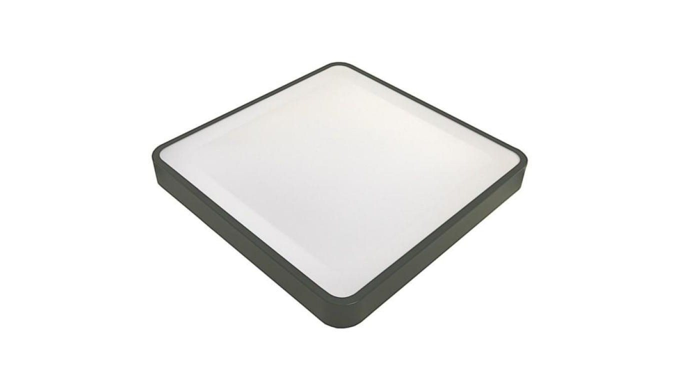 Wilton LED Plafond 24W 4000K with sensor. MF Anthracite 013344