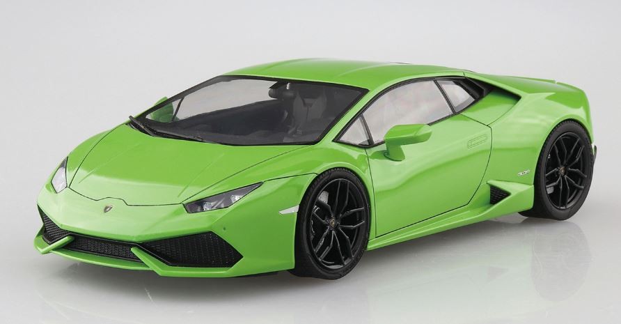 Maquette Lamborghini Huracan LP610-4 2014 Aoshima pour projet DIY
