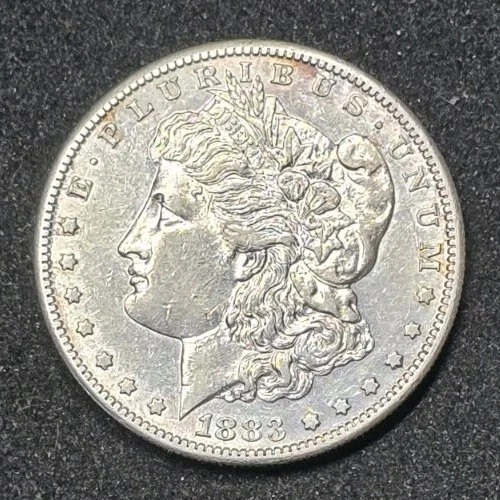 1883-S Morgan Silver Dollar, Very Bright Shiny Au?!