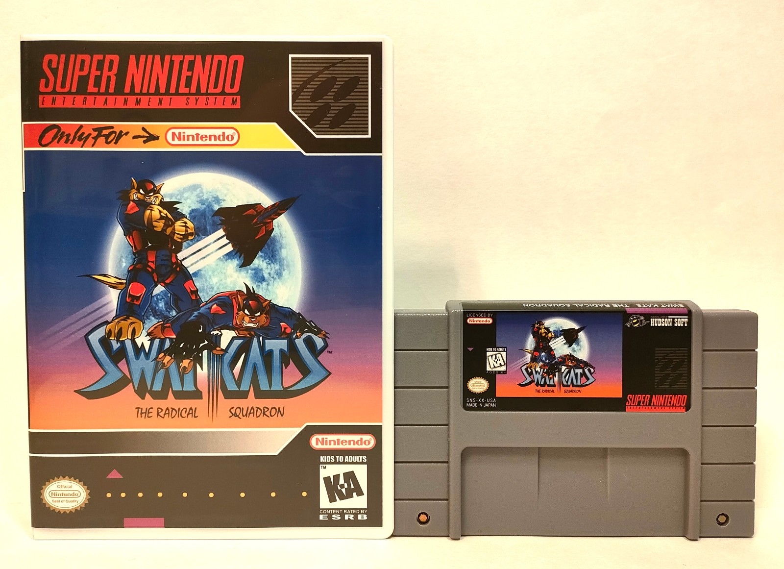 Swat Kats The Radical Squadron for Super Nintendo SNES