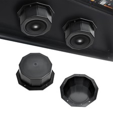 2PCS 6.5 Inch Speaker Pods Enclosure, Angled Speaker Boxes for , UTVs, RVs, T...