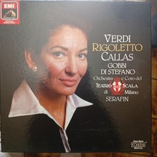 vinile 33 giri GIRI OPERA LIRICA Rigoletto - Callas