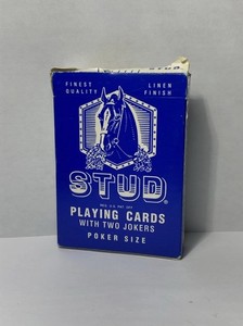 STUD playing cards レアデック 青 トランプ STUD playing cards