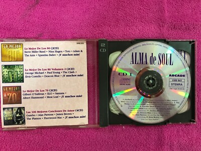 ALMA DE SOUL 2 x CD 30 BALADAS MARVIN GAYE MARTIKA BILLY OCEAN SADE CINDY LAUPER
