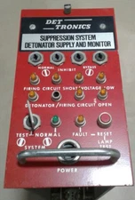 Det Tronics Suppression System Detonator Supply And Monitor R1025B4004 #217TWi20