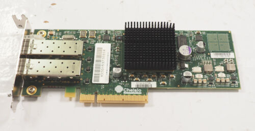 Chelsio 110-1088-30 N320E-SR 2-Port 10Gb Ethernet 10GbE PCIe Network Card - Picture 2 of 7