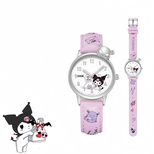 Reloj de cuarzo impermeable para niños Sanrio - Hello Kitty, Kuromi, Cinnamoroll - Imagen 4 de 11