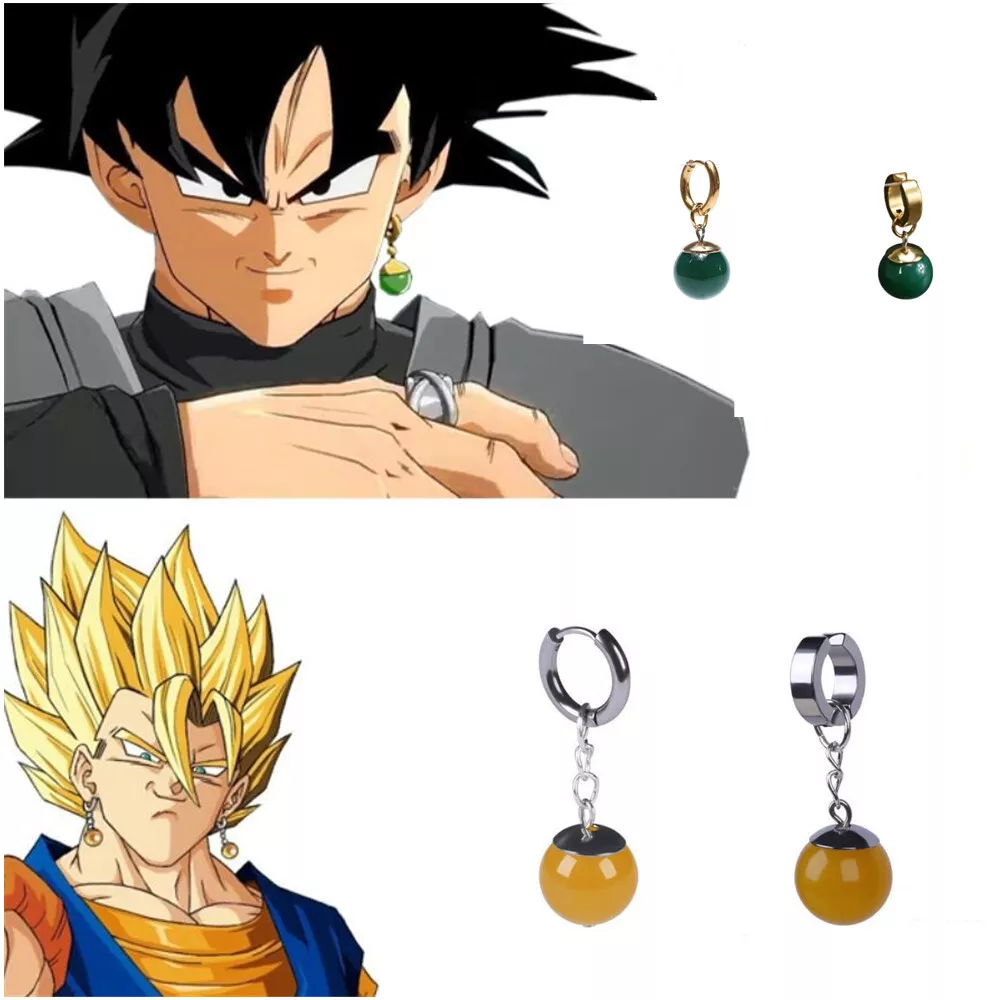 Super Dragon Ball Z Cosplay DBZ Vegetto Potara Earring Earrings