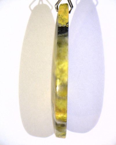 39.61ct Bumblebee Jasper Stone Freeform Pear Shape Cabochon - Picture 4 of 4