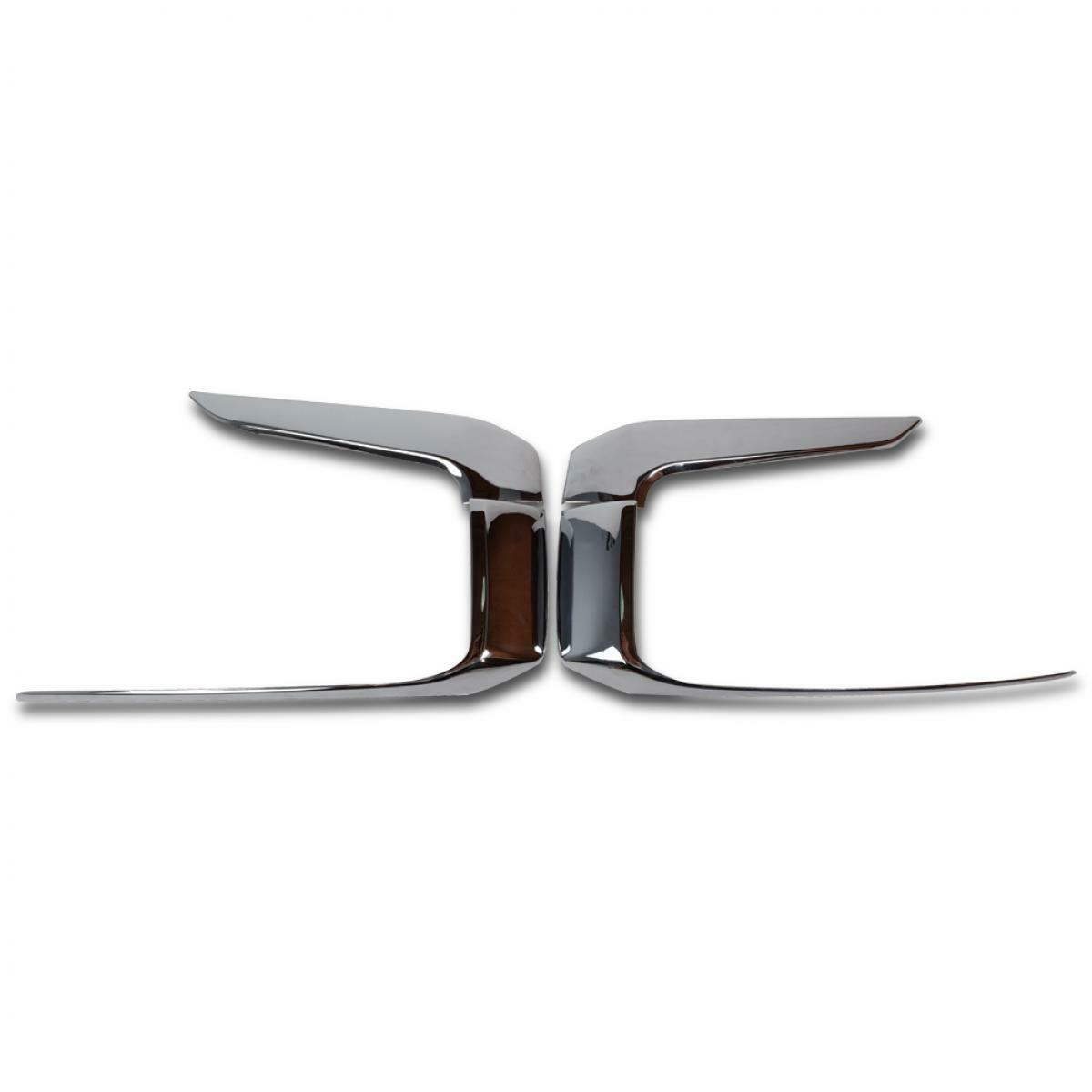 SIDE FRONT BUMPER COVER CHROME TRIM FOR MITSUBISHI TRITON L200 MR