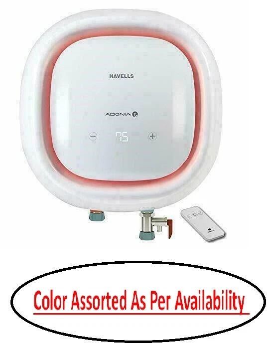 Havells Adonia R 15 litre Digital Storage Water Heater With Remote (White)  | eBay