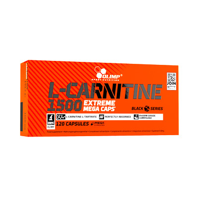 (144,03  /kg)Olimp L-Carnitine 1500 Extreme  120 Mega Caps Inhalt)(199,2g)