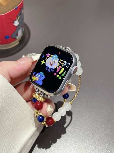 Correa de reloj de moda inspirada en Dunhuang para Apple Watch Series 9/8/7/6/5/4/SE - Imagen 6 de 13