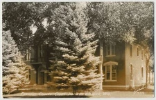 Fremont County Court House, Lander, Wyoming RPPC - Sanborn
