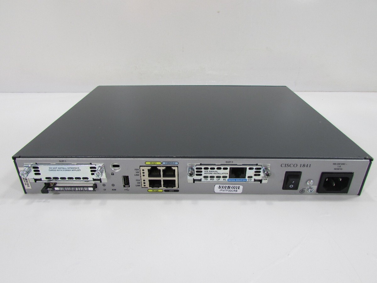 Cisco 1800シリーズ ルーター Cisco 1800 シリーズ サービス統合型ルータ - Cisco