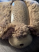 Pillow Pets Dream Lites Brown Puppy Works Light Projector Night Light