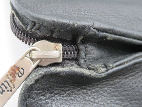 Bellino Leather Portfolio Professional Organizer Trizec Pockets Card Holder Zip - Picture 10 of 22
