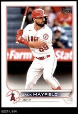 2022 Topps #614 Jack Mayfield  Angels 8 - NM/MT