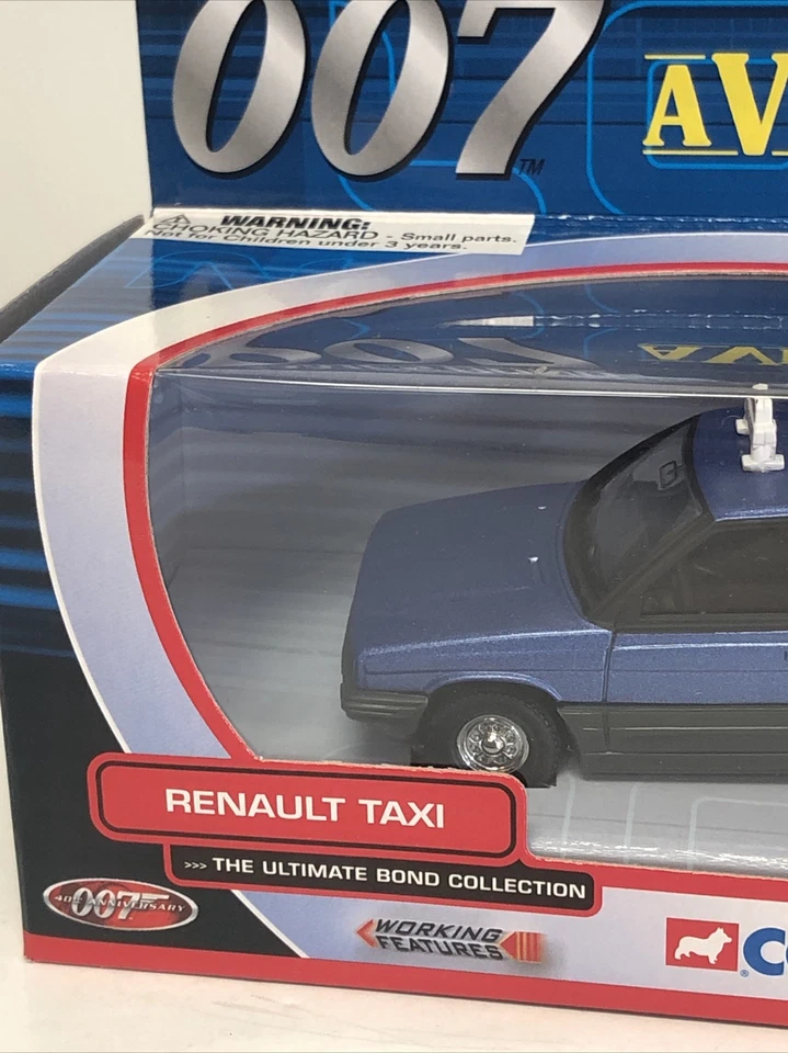 Corgi James Bond 007 A View to Kill Renault Taxi NIB TY06402 - Image 2 of 4