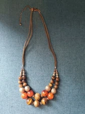 Vintage Beaded Layered Necklace