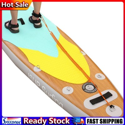 OKESYO Surfboard Leash, 3 Meter/10 Fuß Aufgerollte Leine, Einziehbares Surfboard