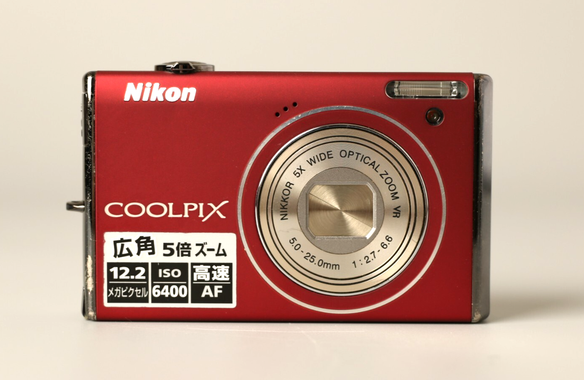 K1225 液晶ジャンクNikon COOLPIX S640 レッド K 液晶ジャンクNikon COOLPIX S640 レッド - メルカリ