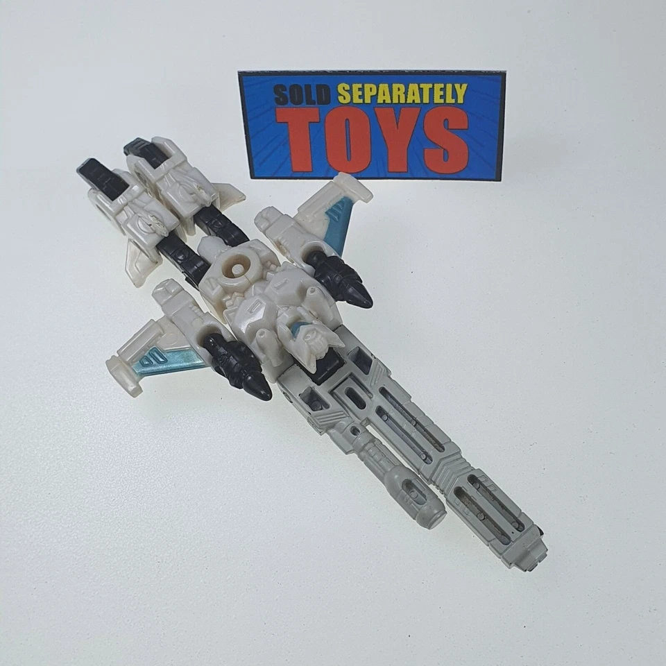 Transformers Cybertron Safeguard MINICON WHITE JET action figure original 2005 - Image 4 of 4