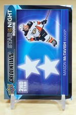 2021-22 UD Credentials Star of The Night Rookie #2SR-4 Mason McTavish