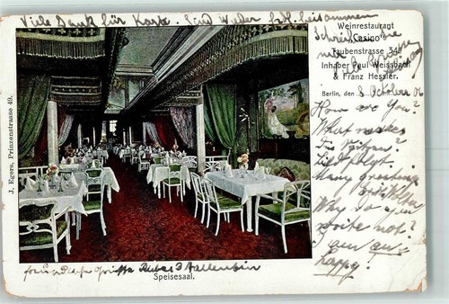 13170482 - 1000 Berlin Mitte Gasthaus Weinrestaurant Casino Inh. Paul Weissbach