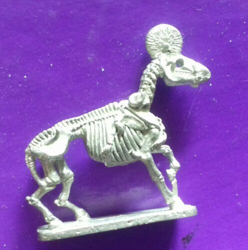S series undead pre-slotta Grenadier miniatures skeleton mount horse S32 - Picture 1 of 2
