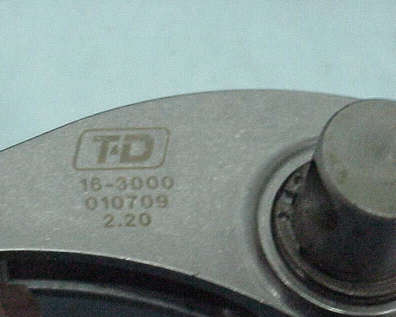 T & D Chevy R07.2 Stainless Steel Shaft Rockers Arms & Titanium Stands ...