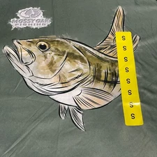 Mossy Oak Shirt Small Fishing Green With Tags Bass Outdoors
