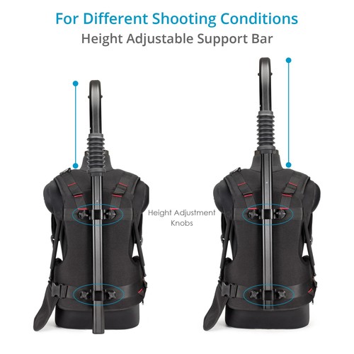 Flycam Flowline 500N Stabilizing Camera Support Vest (10-12kg / 22-26.4lb) - Picture 8 of 12