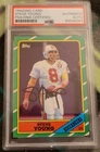 Steve Young signed autographed 1986 Topps Football Rookie Card RC IP Auto PSA
