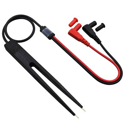 yan New SMD Testing Tweezers Probe Leads for Multimeter Tester yan New SMD Testing Tweezers Probe Leads for Multimeter Tester