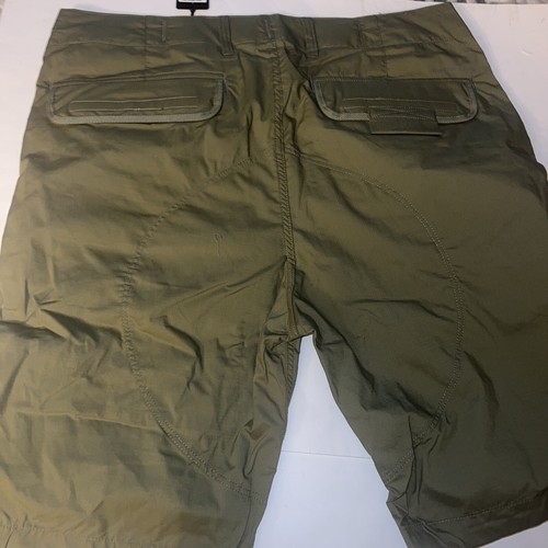 NWT G-Star Raw Men’s 3D Regular Cargo Shorts Olive Size 32 MSRP $170 - Picture 3 of 5