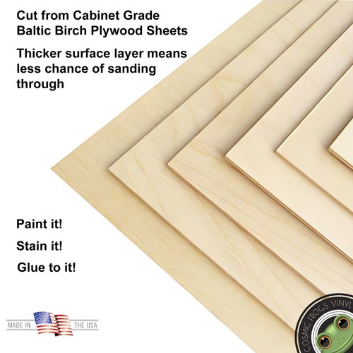 Lemon Laser Cut Out Unfinished Wood Shape Craft Supply - Picture 4 of 6