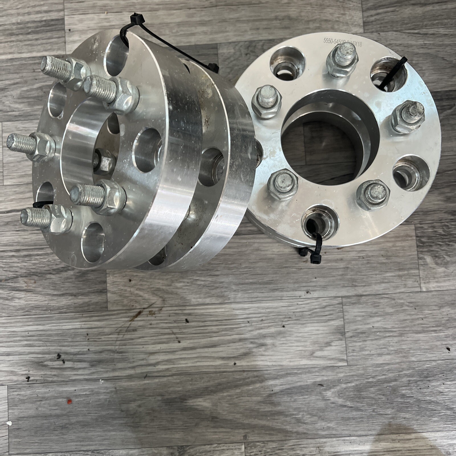 4 Pc 5x5.50 To 5x4.50 WHEEL ADAPTERS 1.25 Inch # 5500/550-5450B | eBay