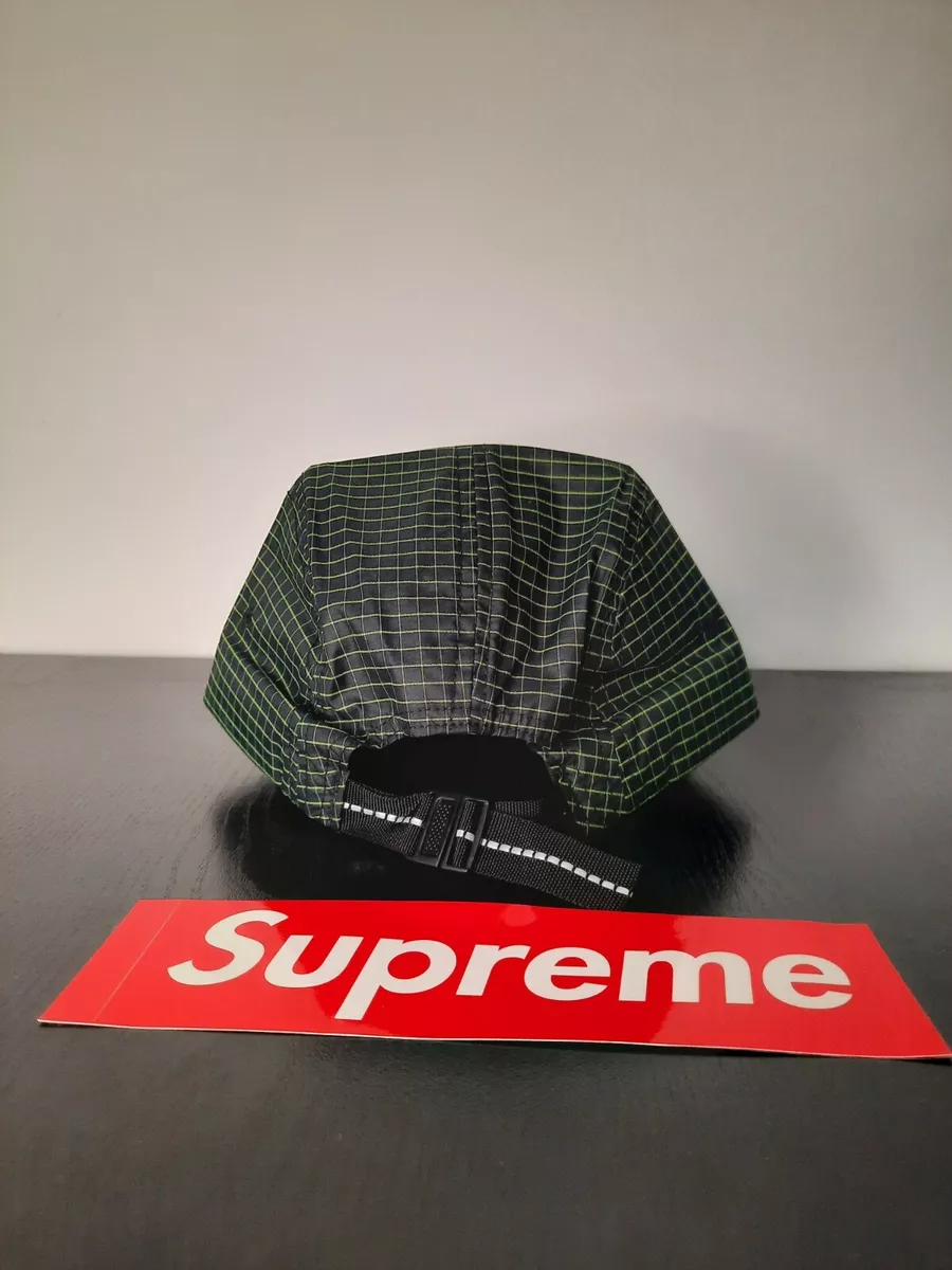 Supreme Ripstop Camp Cap Green Black