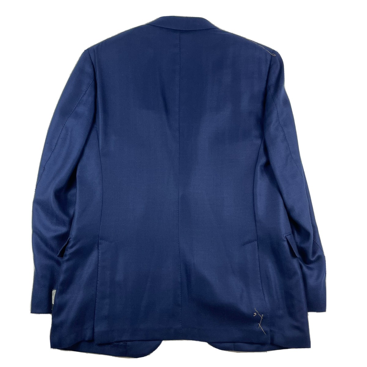 Zegna couture 46 ジャケット Ermenegildo Zegna Couture XXX Blue Cashmere Silk Size Mens