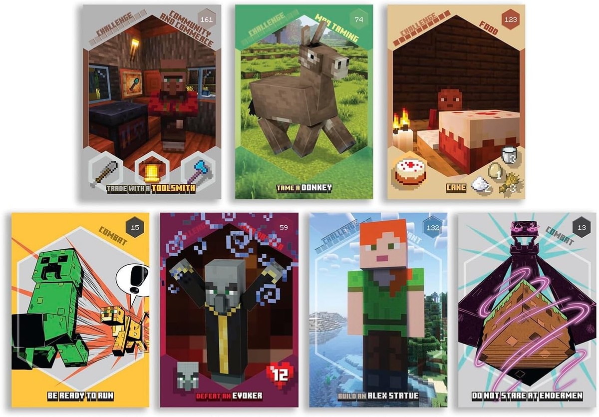 minecraft booster box Amazon.com: Panini Minecraft Blaster Box – Official Trading Cards, 36 Cards  per Box, Foil Parallels, Rare Inserts, Retail Exclusive : Toys & Games main image 1