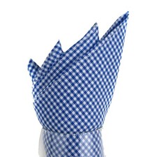 100 Cotton 13" - 13" Pocket Squares for Business, Weddings  Formals