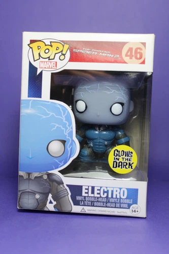 FUNKO Pop! Vinyl: Marvel: Amazing Spider-Man 2 - Electro (46)  - GLOW (GITD)