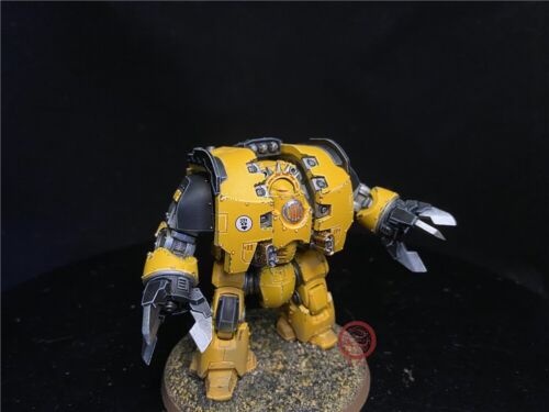 Warhammer 30K DPS pintado Leviathan Siege Dreadnought con garra y armas perforadoras - Imagen 3 de 6