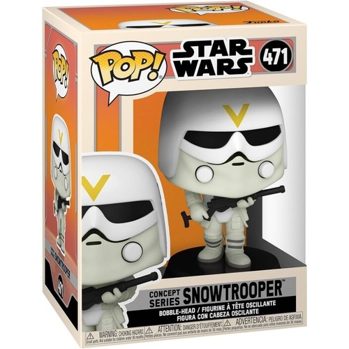 Figura Funko Pop! Star Wars Snowtrooper Concept Series Modelo 471 | 56768 Figura - Imagen 2 de 4