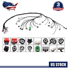 OBD1 D & B-series Tucked Engine Wire Harness For 92-05 Civic Integra B16 B18 D16