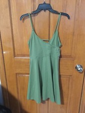 Forever 21 Olive Green Knit Dress NWT