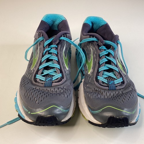 Brooks Ghost 5 Mujer Gris Verde azulado Tenis Malla Zapatos para Correr talla 8.5 - Imagen 2 de 7