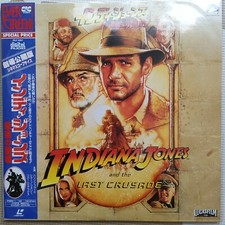 Indiana Jones The Temple Of Doom Laserdisc Movie obi Japan