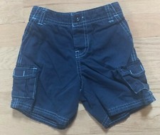 Baby Gap Boy's Blue Cotton Stretchy Waist Shorts Size 18-24 Months